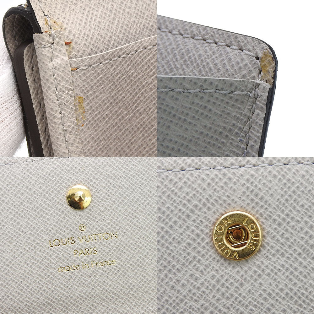 LOUIS VUITTON Tri-fold wallet M95396 Monogram d'Anthel Argent Porto Monnaie BiCartes Credit Women Used Authentic