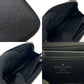 LOUIS VUITTON Coin case M32832 Taiga black Zippy coin purse mens Used Authentic