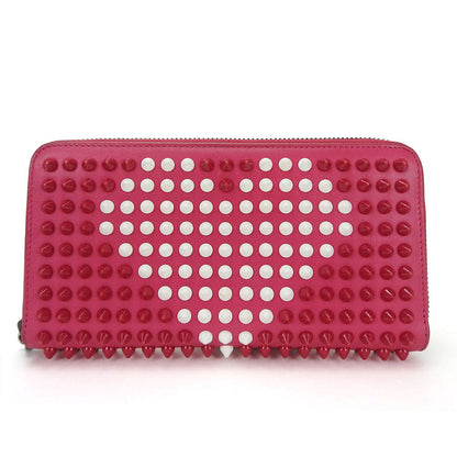 Christian Louboutin Long Wallet Purse 1155017 leather pink Panettone