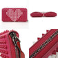 Christian Louboutin Long Wallet Purse 1155017 leather pink Panettone