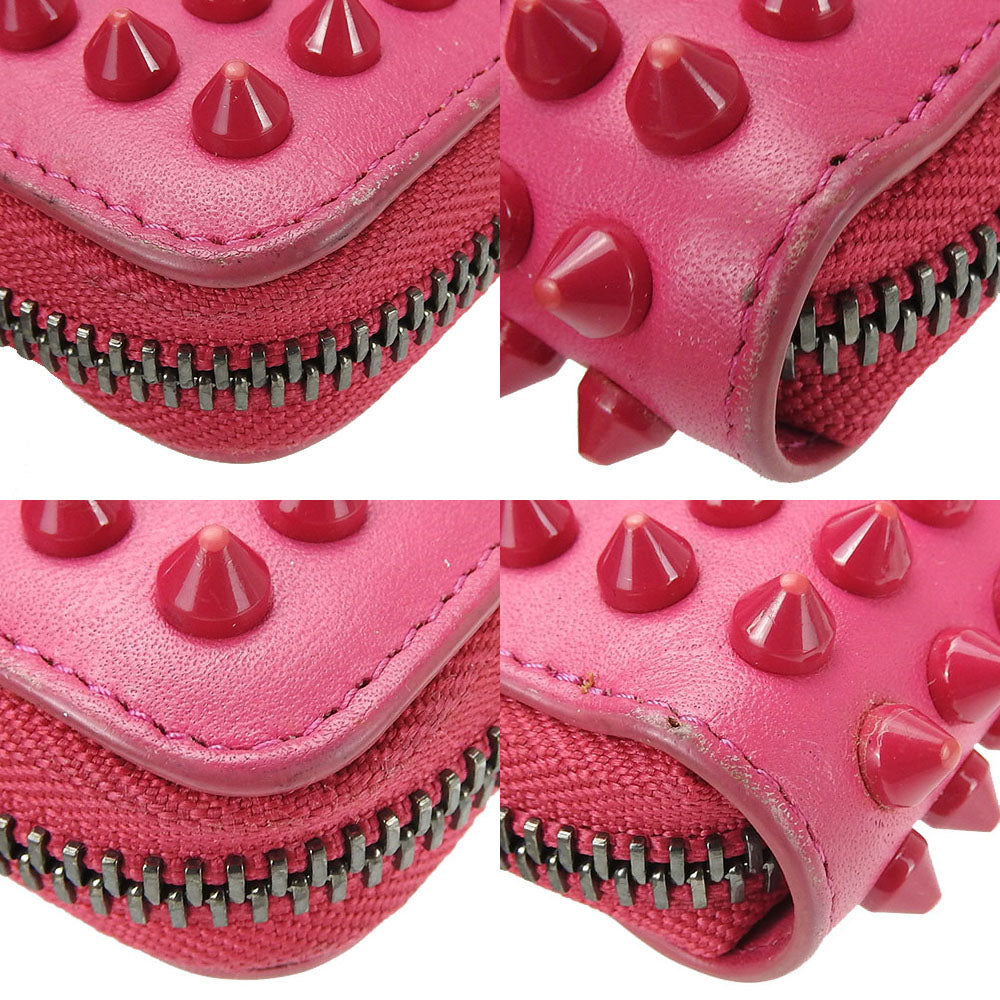 Christian Louboutin Long Wallet Purse 1155017 leather pink Panettone