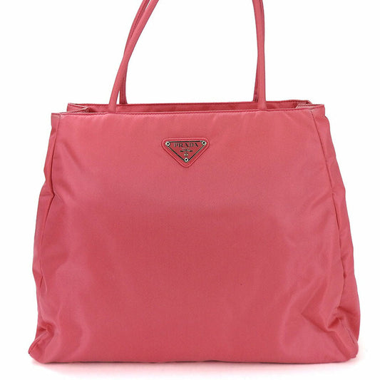 PRADA Handbag B3864 Nylon pink Women Used Authentic