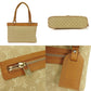 LOUIS VUITTON Handbag M92684 Monogram Mini, Leather beige Lucille PM Women Used Authentic