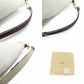LOEWE Shoulder Bag 374.96.623 leather white Miami Women Used Authentic
