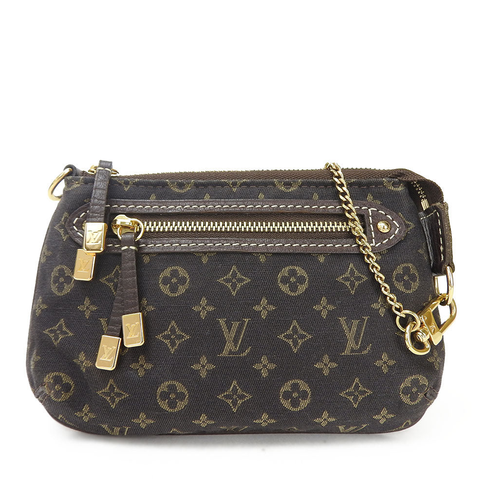 LOUIS VUITTON Accessory pouch M95668 Monogram mini run Brown Accessoires Women Used Authentic