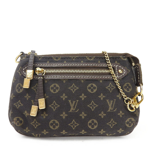 LOUIS VUITTON Accessory pouch M95668 Monogram mini run Brown Accessoires Women Used Authentic