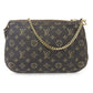 LOUIS VUITTON Accessory pouch M95668 Monogram mini run Brown Accessoires Women Used Authentic