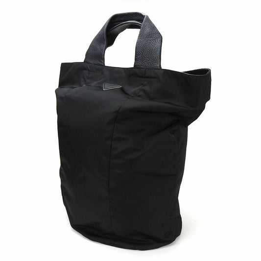 PRADA Tote Bag VA0679 Nylon black 2Way Tote Bag Large Women(Unisex) Used Authentic