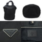 PRADA Tote Bag VA0679 Nylon black 2Way Tote Bag Large Women(Unisex) Used Authentic