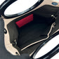 CELINE Handbag leather beige Cruise line Women Used Authentic