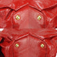 PRADA Handbag enamel Red Women Used Authentic