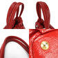 PRADA Handbag enamel Red Women Used Authentic