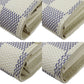 LOUIS VUITTON Long Wallet Purse N63208 Damier Azur white Portefeuille Sarah Women Used Authentic