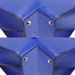 FENDI Handbag 8BH279 leather Blue type Trois Jules Women Used Authentic