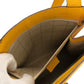 CELINE Shoulder Bag leather yellow Women Used Authentic