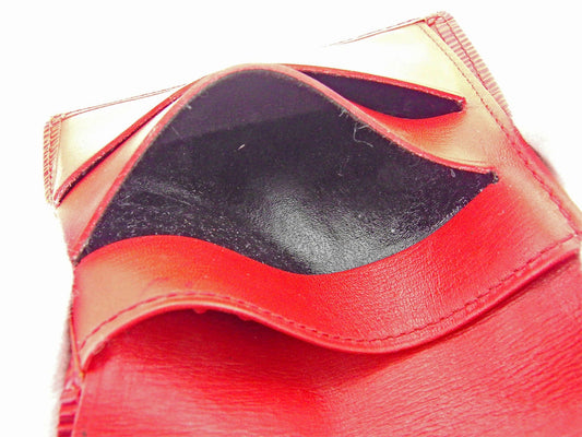 LOUIS VUITTON Bifold Wallet M63487 Red Porte Monnaie Billets Cartes Credit