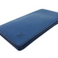 LOUIS VUITTON Bill Compartment M63215 blue Porto Cartes Cridit Yen