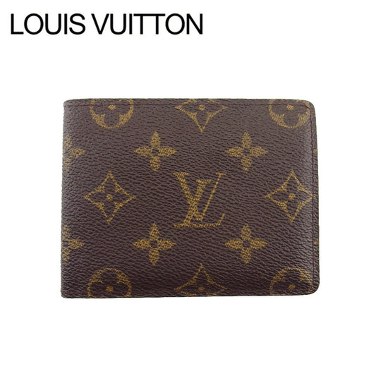 LOUIS VUITTON Bill Compartment M60930 Brown beige Porte Billets9Cartes Crdit