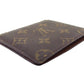 LOUIS VUITTON Bill Compartment M60930 Brown beige Porte Billets9Cartes Crdit
