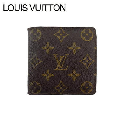 LOUIS VUITTON Bifold Wallet M61665 Brown beige Porte Billets Cartes Crdit Monet