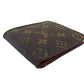 LOUIS VUITTON Bifold Wallet M61665 Brown beige Porte Billets Cartes Crdit Monet