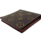LOUIS VUITTON Bifold Wallet M61665 Brown beige Porte Billets Cartes Crdit Monet