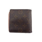 LOUIS VUITTON Bifold Wallet M61665 Brown beige Porte Billets Cartes Crdit Monet