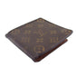 LOUIS VUITTON Bifold Wallet M61665 Brown beige Porte Billets Cartes Crdit Monet