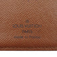 LOUIS VUITTON Bifold Wallet M61665 Brown beige Porte Billets Cartes Crdit Monet