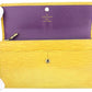 LOUIS VUITTON Long Wallet Purse Tassiri Yellow Pochette Porto MonÃ©credi
