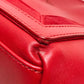 BALENCIAGA Shoulder Bag 339933 leather Red Navy kabas S Women Used Authentic