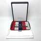 GUCCI Clutch bag 524788 Canvas / leather Red Men's Women Baia de la Silvi stripes unisex(Unisex) Used Authentic