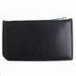 SAINT LAURENT Coin case Main: Leather black mens Used Authentic