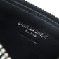 SAINT LAURENT Coin case Main: Leather black mens Used Authentic