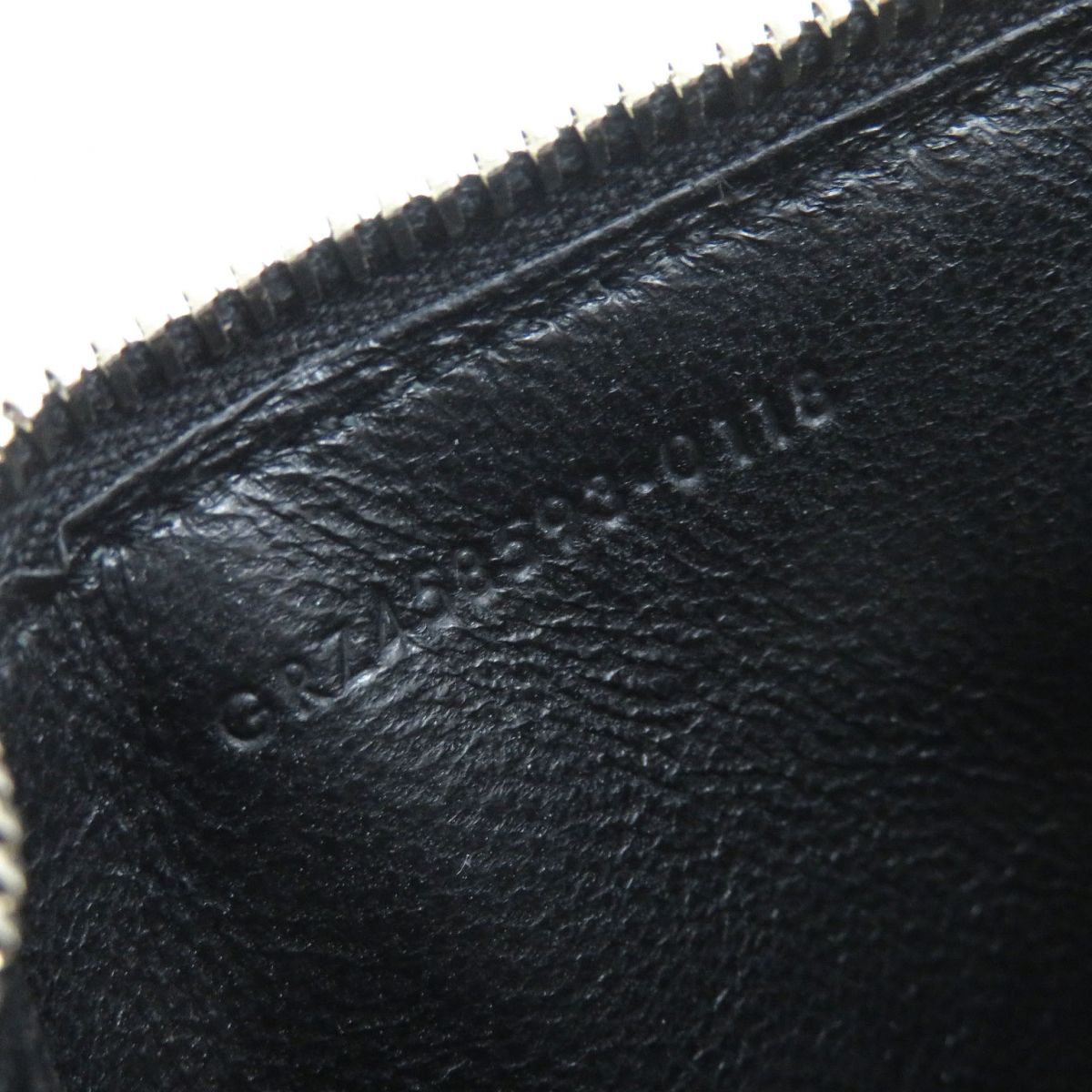 SAINT LAURENT Coin case Main: Leather black mens Used Authentic