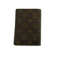 LOUIS VUITTON Bifold Wallet Brown x beige