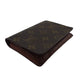 LOUIS VUITTON Bifold Wallet Brown x beige