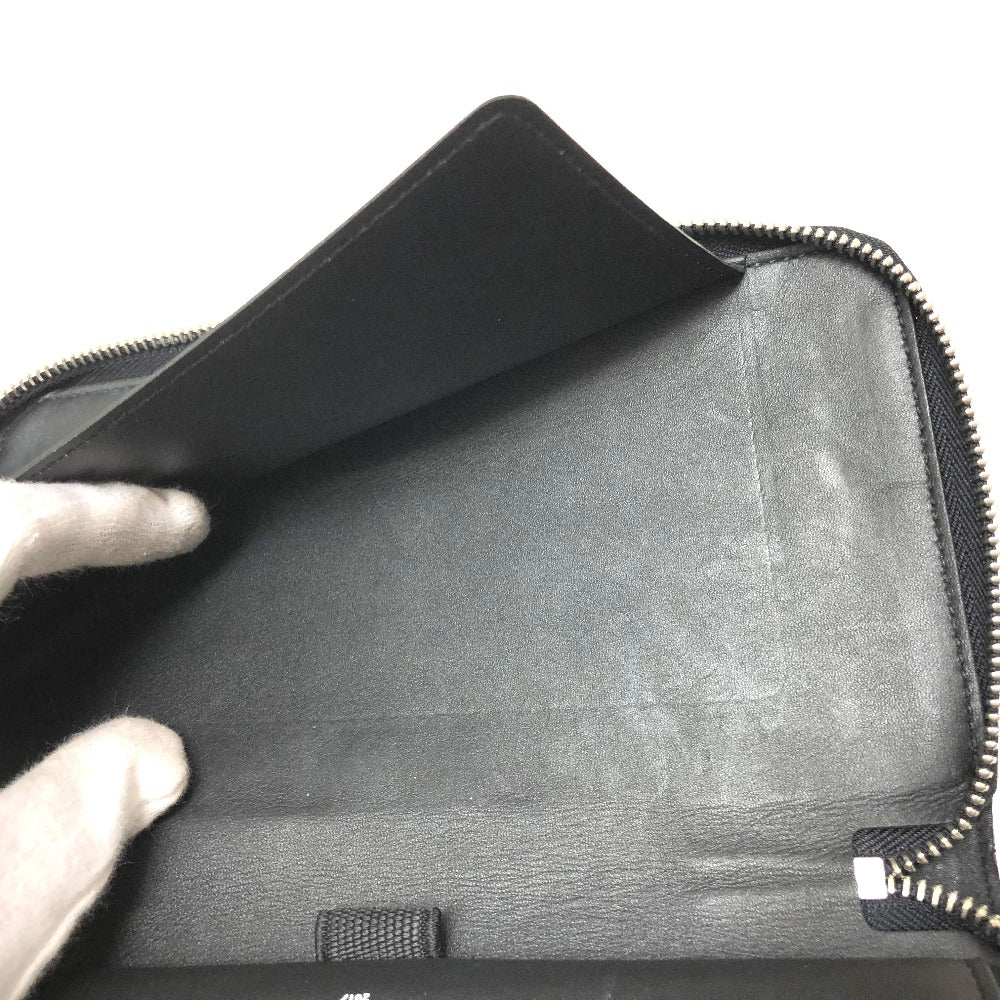 LOUIS VUITTON Long Wallet Purse N64013 Damier Cobalt Canvas Navy type America's Cup 2017 Limited Zippy Organizer mens Used Authentic