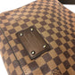 LOUIS VUITTON Shoulder Bag N51211 Damier canvas Ebene Damier Brooklyn MM Women Used Authentic