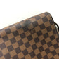 LOUIS VUITTON Shoulder Bag N51211 Damier canvas Ebene Damier Brooklyn MM Women Used Authentic