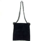GUCCI Shoulder Bag Black x brown