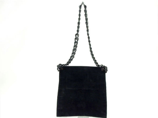 GUCCI Shoulder Bag Black x brown