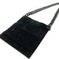 GUCCI Shoulder Bag Black x brown