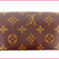 LOUIS VUITTON Long Wallet Purse M61730 Brown /Porte Monnaie-Viet-Trésor