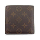 LOUIS VUITTON Bifold Wallet M61665 Brown beige Porte Billets Cartes Crdit Monet