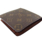 LOUIS VUITTON Bifold Wallet M61665 Brown beige Porte Billets Cartes Crdit Monet