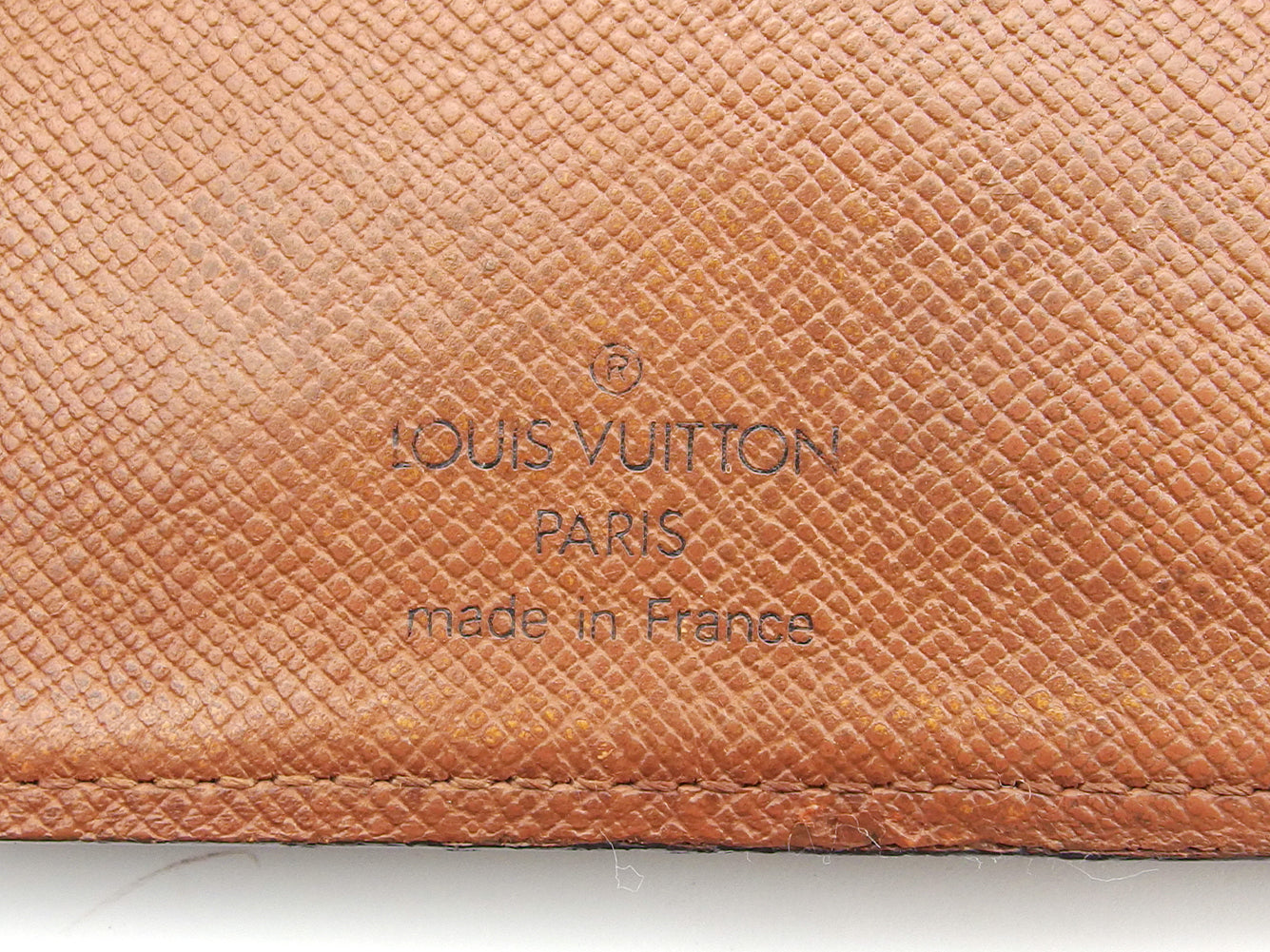 LOUIS VUITTON Bifold Wallet M61665 Brown beige Porte Billets Cartes Crdit Monet