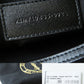 SAINT LAURENT Pouch Main: Wool, Main: Leather Black x Gold Women Used Authentic