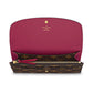 LOUIS VUITTON Long Wallet Purse M60697 Monogram canvas Fuchsia Old model Monogram Portefeuille Emily Women Used Authentic