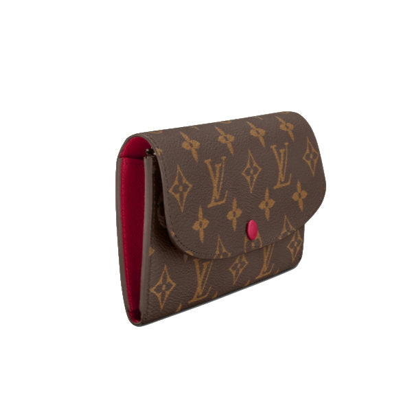 LOUIS VUITTON Long Wallet Purse M60697 Monogram canvas Fuchsia Old model Monogram Portefeuille Emily Women Used Authentic